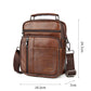 Men's First Layer Cowhide Genuine Leather Men's Shoulder Bags