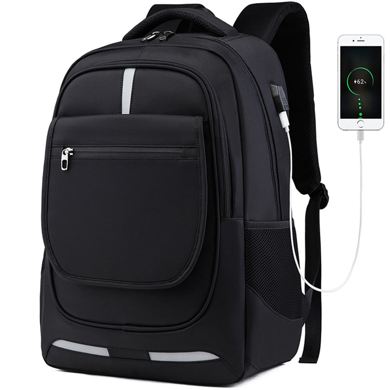 Men's Waterproof Oxford Cloth Business Korean Style Backpacks