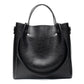 Women's Oil Leather Fashion Big Korean Style Bags