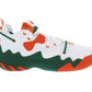 adidas Sm Harden Vol 6 Unisex Shoes Size 12 Color: White/Green/Orange-White