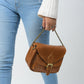 The Molina Satchel- Tan Brown