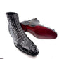 Maurice El Paso Hornback Custom Made Alligator Boot Black