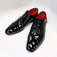 C Collection Patent Leather Oxford - Black