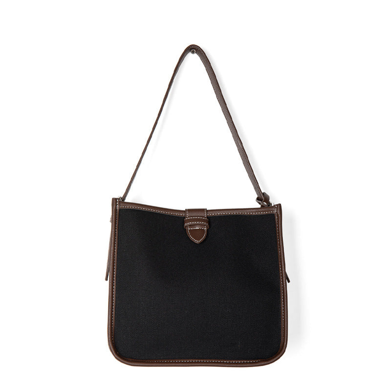 Women's Design Large Capacity Canvas Underarm Fashion Bags