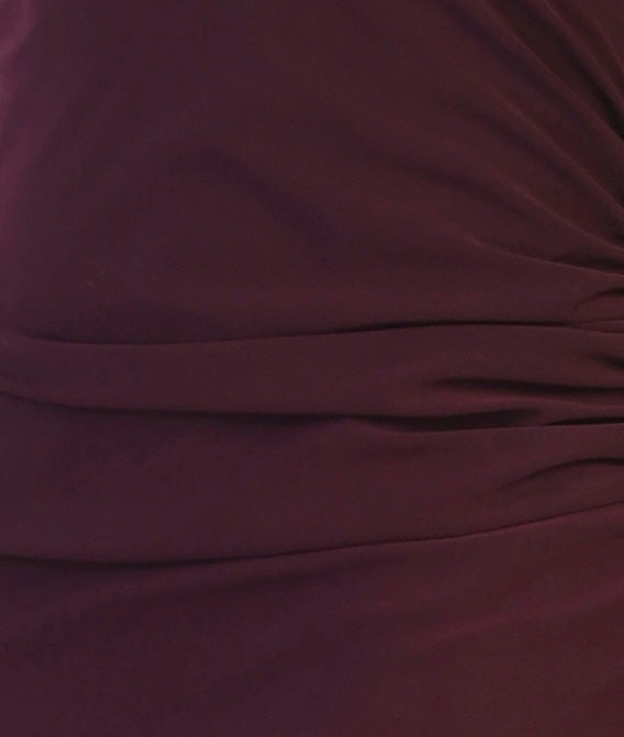 LIQUIDACIÓN - Vestido de cóctel a media pierna de encaje elástico ITY Celavie 2320L (Talla 2XL)