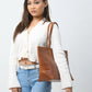 The Kim Tote Bag- Cocoa Brown