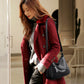 Women's Capacity Soft Leather Simple One Mom Crossbody Bags