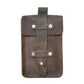 Men's Top Layer Crazy Horse Skin Cowhide Trendy Men's Chest Bags