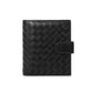 Women's & Men's & Leather Woven Long Clutch Zipper Ladies Wallets