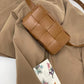 Women's & Men's Comfortable & Cowhide Woven Waist Packs