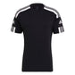 adidas Squadra 21 Short Sleeve Jersey - Camiseta de fútbol para hombre, manga corta, color negro y blanco