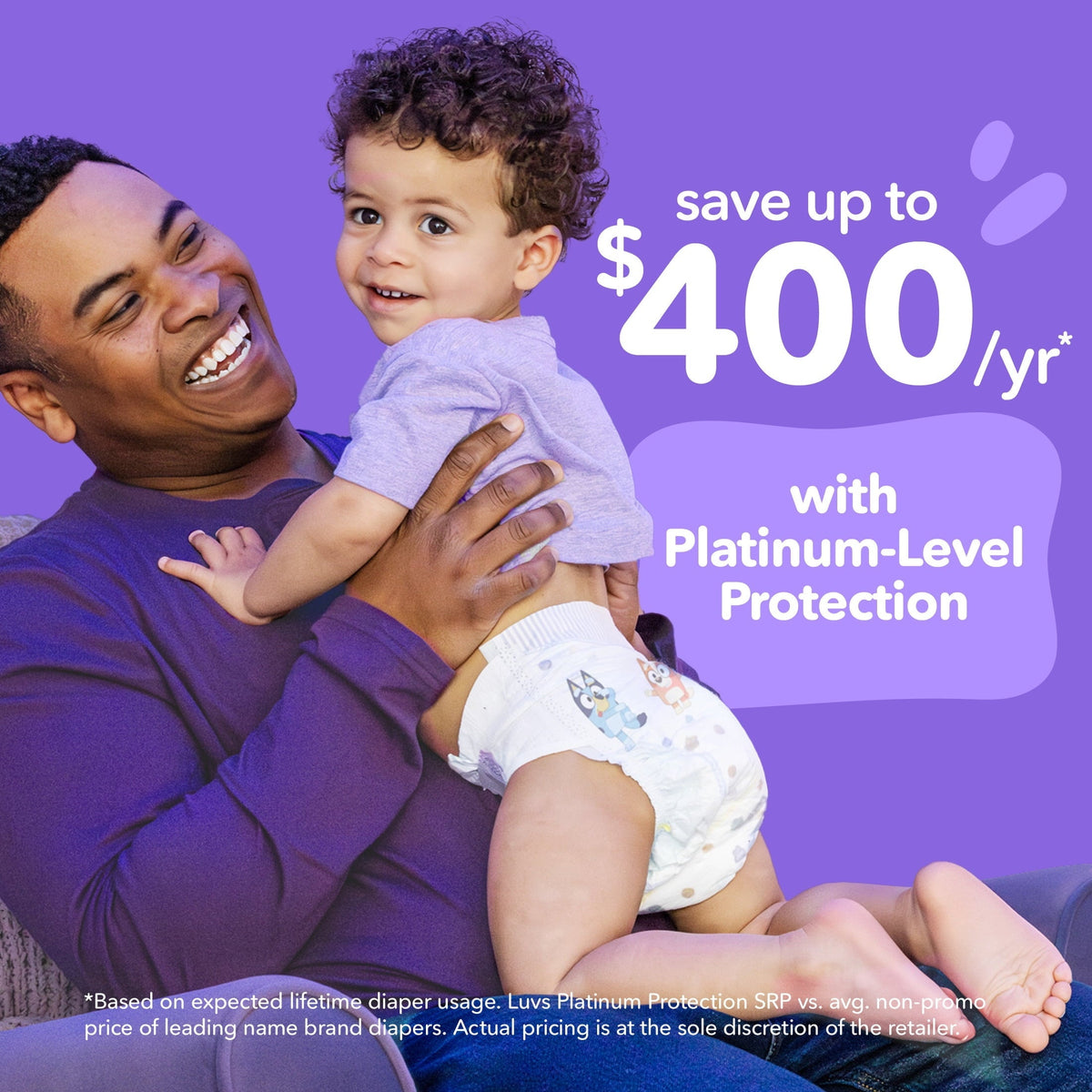 Pañales Luvs Platinum Protection para bebé, talla 4, 198 unidades
