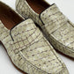 C Collection Crocodile Leather Loafer - Beige