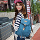 Cool Classic Charming Preppy Style Canvas Backpacks