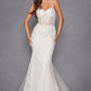 Juliet JT2481UW Embellished Lace Mermaid Bridal Dress
