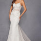 Juliet JT2481UW Embellished Lace Mermaid Bridal Dress