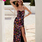 Juliet JT2498A Long Fitted Floral Embroidered Design Evening Gown
