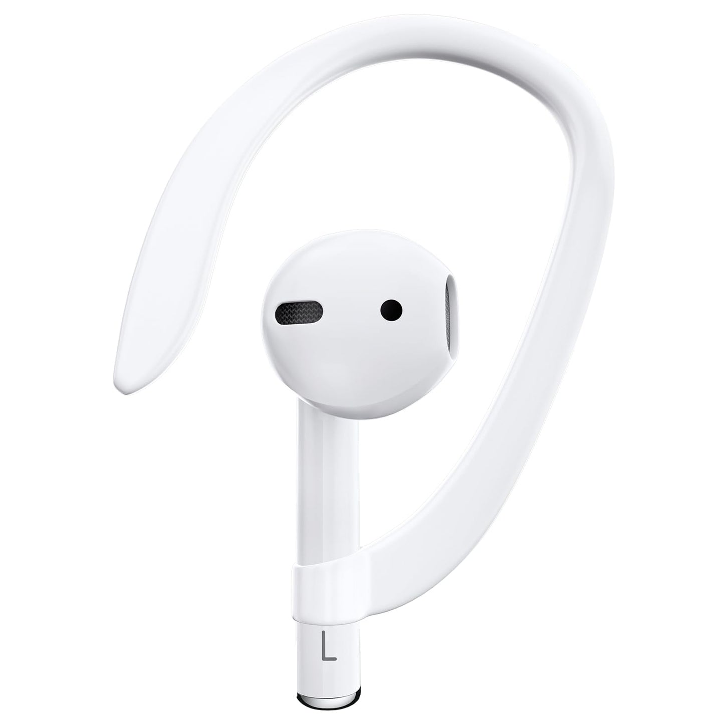 Audífono de repuesto izquierdo individualmente, compatible solo con AirPods de 2.ª generación, modelo A2031, auricular inalámbrico del lado izquierdo con ganchos desmontables, lado izquierdo para AirPods de 2.ª generación.