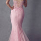 Juliet 250 Embellished Lace Mermaid Dress