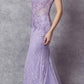 Juliet 250 Embellished Lace Mermaid Dress