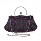 Women's Handmade Pearl Embroidery Dress Garment Dinner Evening Bags