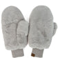 C.C Women's Faux Fur Pop Top Mittens Gloves Shepherd Lining