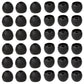 CYADCI 36 Pieces Large Earbud Tips Soft and Comfortable Silicone Earbud Tips Ear Bud Replacement Pieces Silicone Fit Most in-Ear Headphones，Inner Hole 3.8mm -5.5mm，Large Black Earbuds Silicone Tips