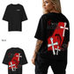G West Womens Oversized Ascending Soul Life Style Tee Style