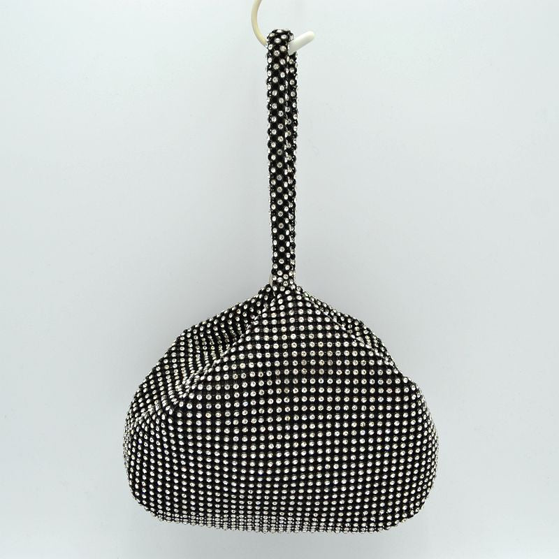 Chic Rhinestone Bling Wristlet Evening Bag
