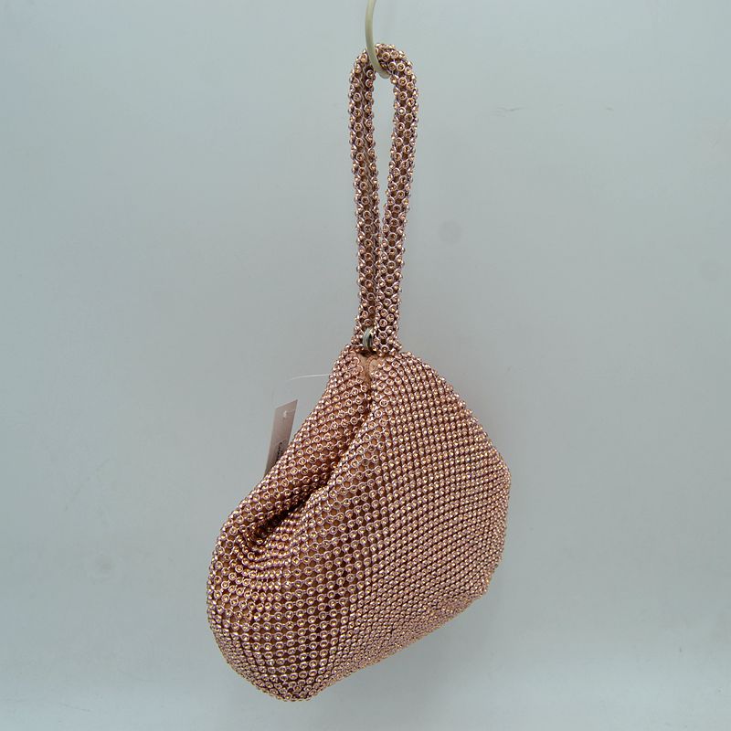 Chic Rhinestone Bling Wristlet Evening Bag