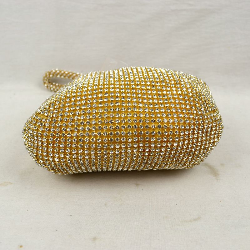 Chic Rhinestone Bling Wristlet Evening Bag