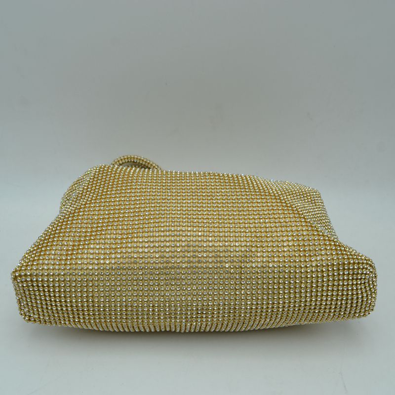 Textured Handbag with Knotted Shoulder Strap
