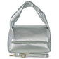 Italian Metallic Full-Grain Leather Top-Handle Bag | Trieste
