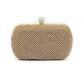 Women's Beads Head Rhinestone Banquet Clutch Chain Bags
