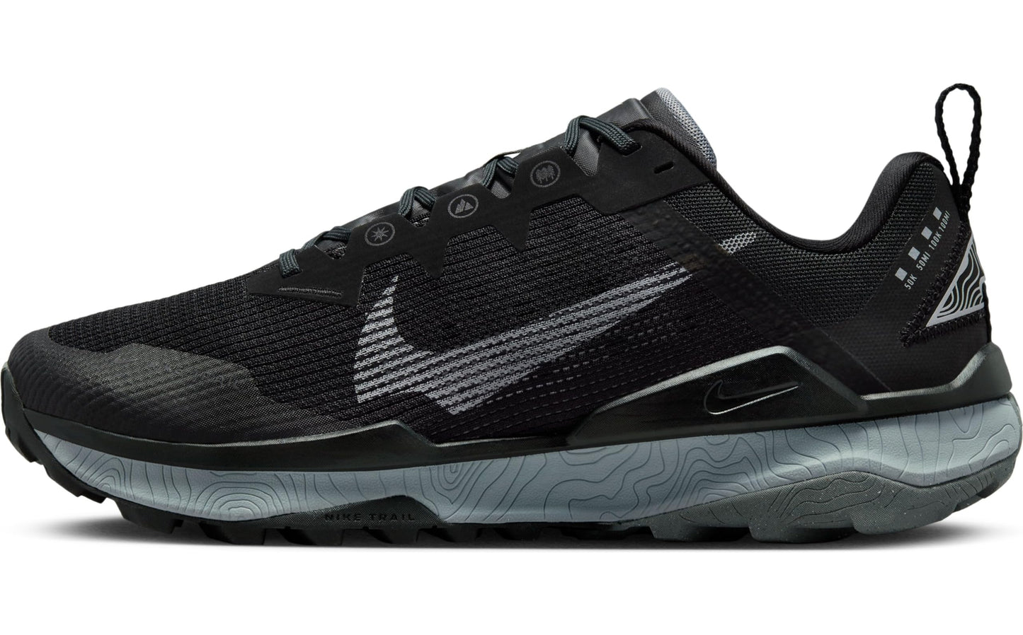 Nike Zapatillas de running Wildhorse 8 para hombre, negro/gris lobo-gris frío 8.5 M US