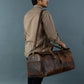 The Bolton Flap Duffel- Brown