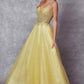 Juliet 268 Embroidered Sparkle Tulle Ball Gown