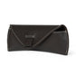 Brown Guard Leather Sunglass Case