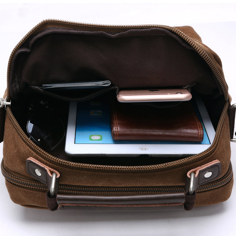 Price Fashion Street Business Vertical Model Men's Messenger Bags