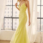 Vestido de novia ajustado con malla brillante Juliet 271W