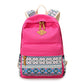 Female Minority Ethnic Style Leisure Dot Elementary School Students' Schoolbags