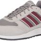 adidas Mens Run 80s Sneaker Grey/Shadow Red/Shadow Navy 10.5