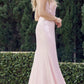 Juliet 289 Vestido largo de gala de lentejuelas con corpiño tipo corsé