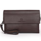 Men's Unique Business Clutch Soft Surface Men's Handbags