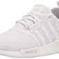 adidas Originals Kids NMD_R1s Skate Shoe White/White/Grey 10 US Unisex Toddler