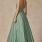 Juliet 295 Floor Length Leaf Lace Gown Corset Bodice Prom Gown