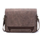 Men's Nylon With Leather Frosted Cowhide Men's Messenger Bags