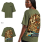 G West Womens Oversized La Culture Tee