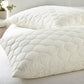 Protectores de almohada acolchados de algodón orgánico elevados