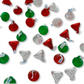 Hershey's Kisses Chocolate con leche – Papeles de envoltorio navideños, bolsa de gran valor
